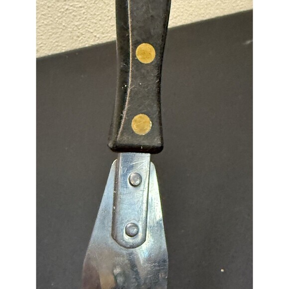 VINTAGE STANLEY STAINLESS U.S.A. 11 1/2" STRAIGHT CAKE SPATULA VERY NICE!! - Picture 5 of 5